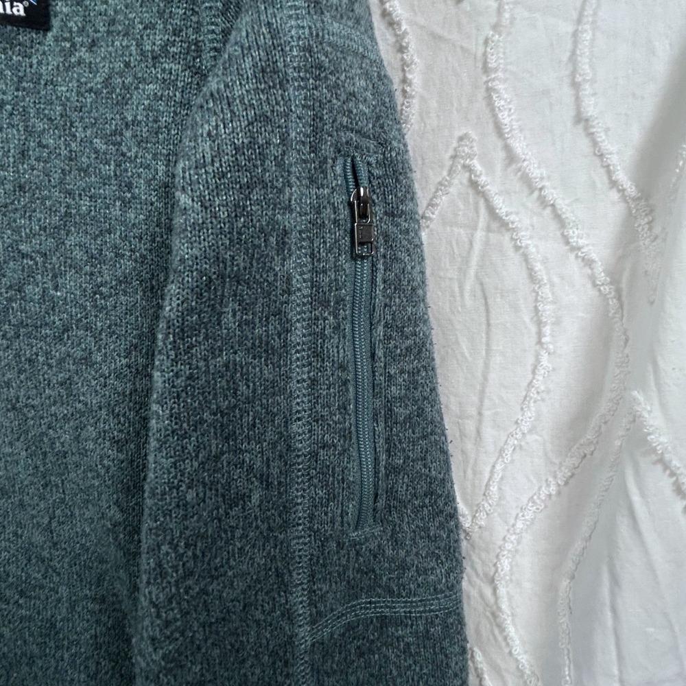Patagonia Better Sweater Fleece Jacket Womens M Green Heather Full Zip Gorpcore - Picture 6 of 10